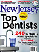 New Jersey Monthly Magazine Top Orthodontist
